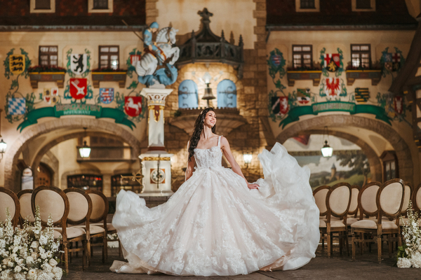 Vestido de noiva inspirado na Branca de Neve (Foto: Divulgação/Disney