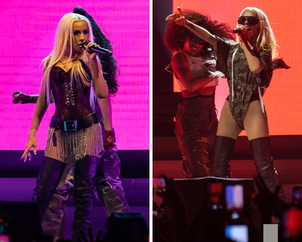 Christina Aguilera em show no Rio de Janeiro (Fotos: Brazil News)