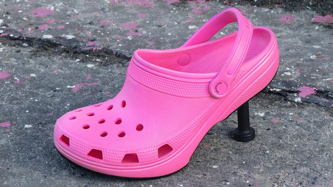 Crocs de salto (Foto: Reprodução)