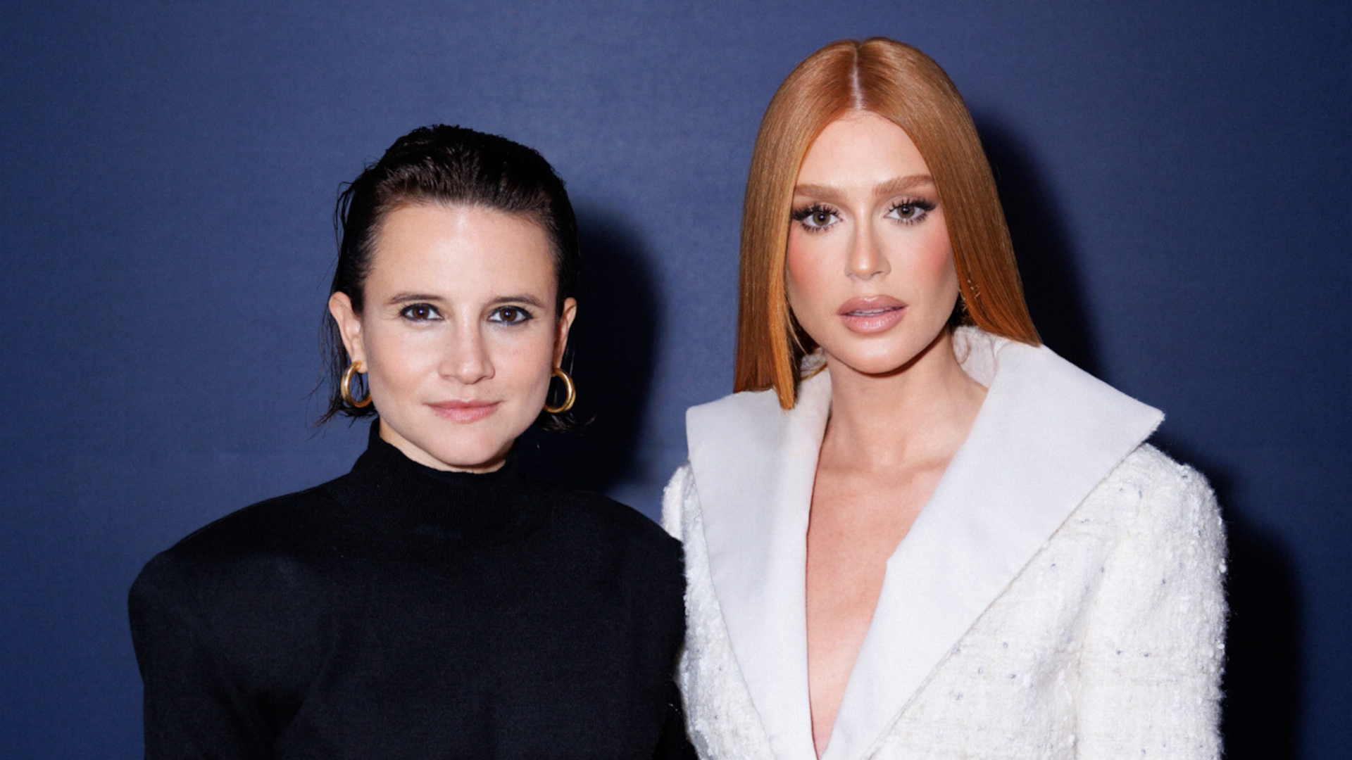 Bianca Comparato e Marina Ruy Barbosa (Foto: Brazil News)