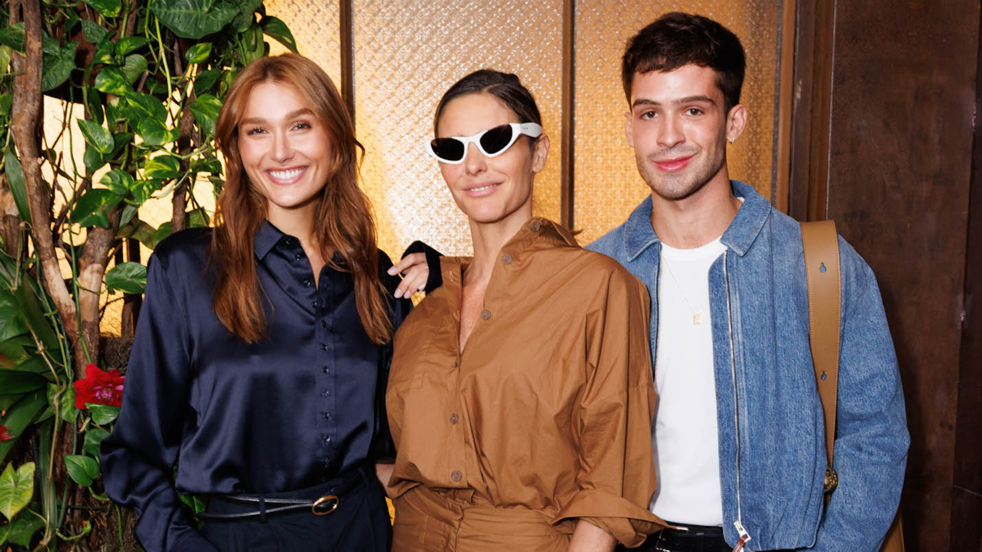 Sasha, Fernanda Lima e João Guilherme (Foto: Manu Scarpa/Brazil News)