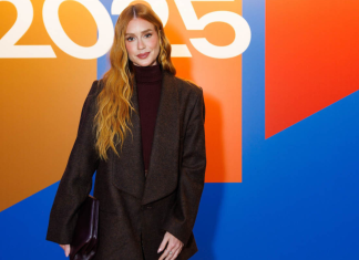 Marina Ruy Barbosa e Rafa Justus inspiram com looks de outono Marina Ruy Barbosa (Foto: Manuela Scarpa/Brazil News)