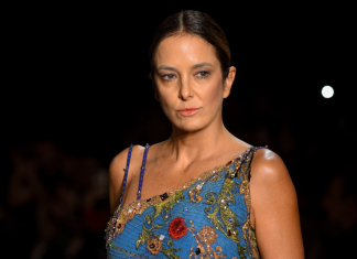 SPFW: Com Tici e Gianecchini, Lino Villaventura dá show de alta-costura Desfile de Lino Villaventura (Foto: Andy Santana/Brazil News)