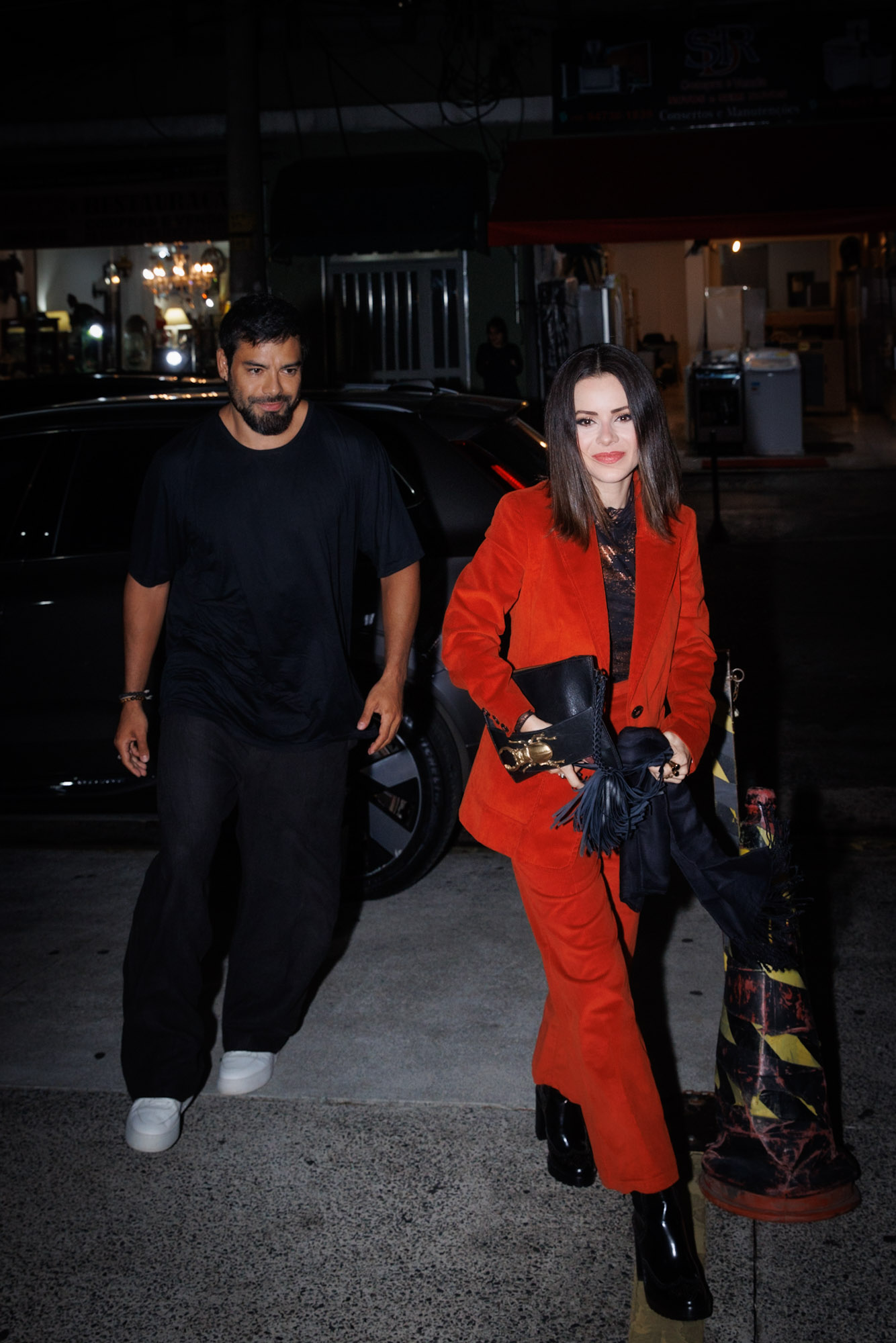 Sandy e Pedro Andrade (Foto: Manu Scarpa/Brazil News)