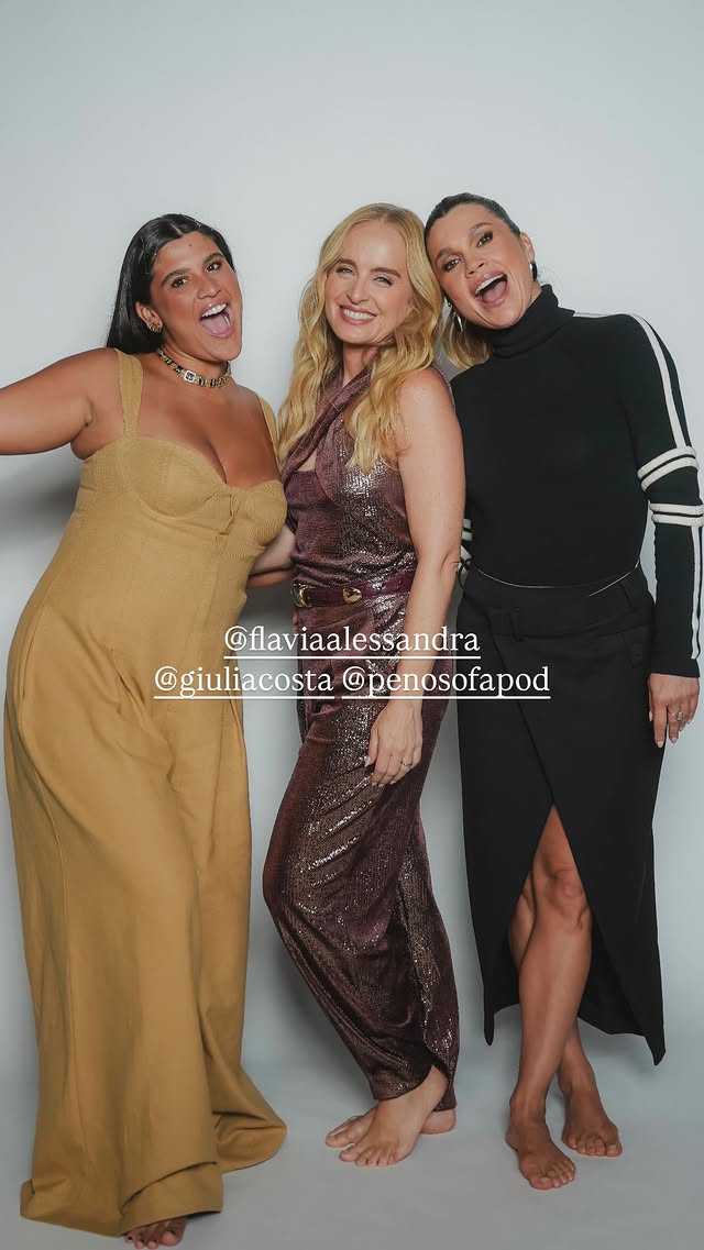 Giulia Costa, Angélica e Flávia Alessandra (Foto: Reprodução/Instagram)