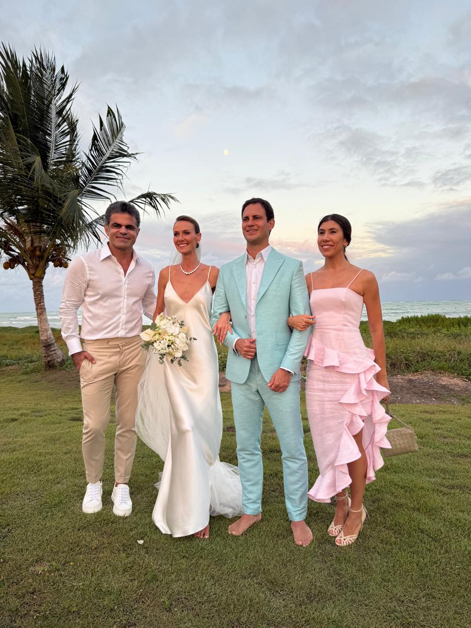 João Camargo, Renata, Beto e Beatriz Fazio (Foto: Acervo João Camargo/Divulgação)
