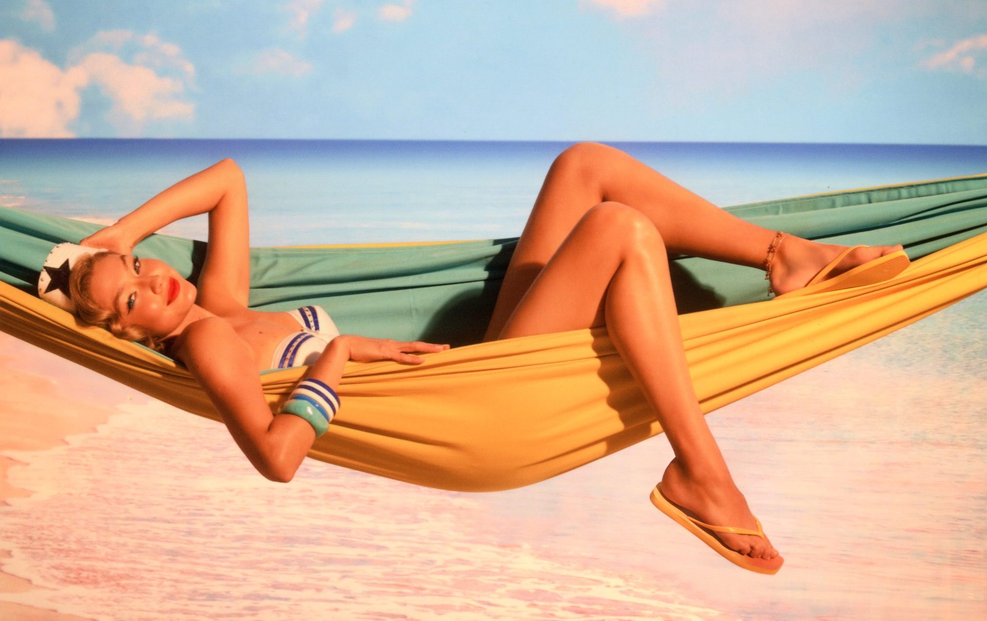 Gigi Hadid para Havaianas (Foto: Divulgação)