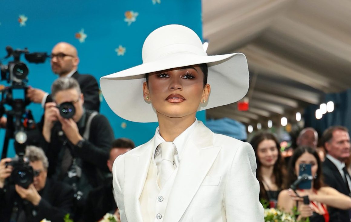 Zendaya (Foto:(Photo by Dimitrios Kambouris/Getty Images for The Met Museum/Vogue/Louis Vuitton/Divulgação)