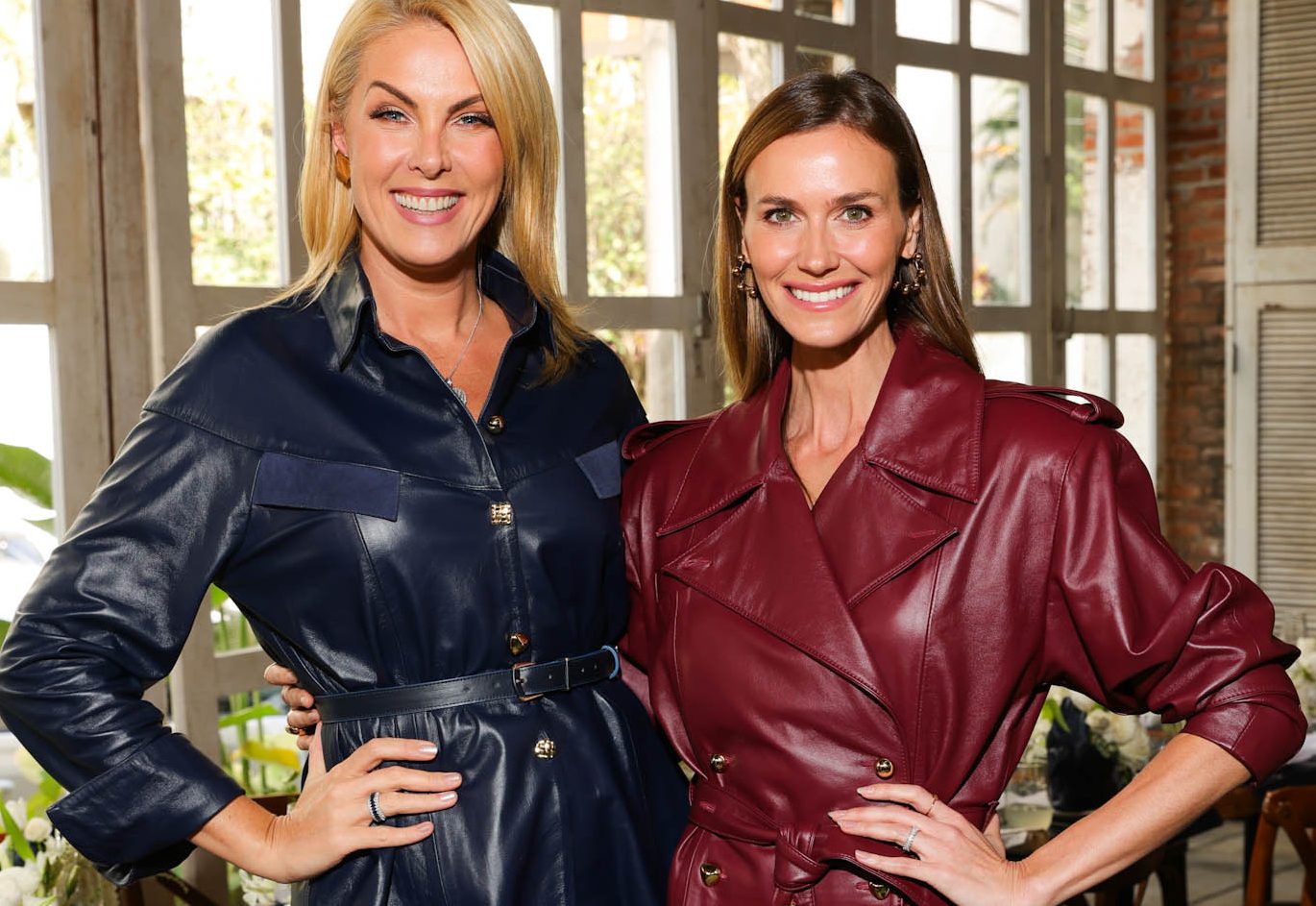 Ana Hickmann e Renata Kuerten (Foto: Brazil News)