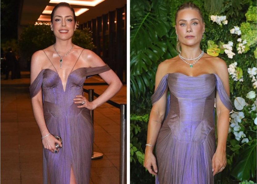 Fabiana Justus e Gisele Prattes (Foto: Brazil News)
