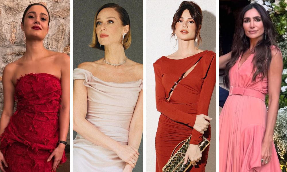 Sophie Charlotte, Mariana Ximenes, Thaila Ayala, Andrea Santa Rosa (Foto: Reprodução/Brazil News)