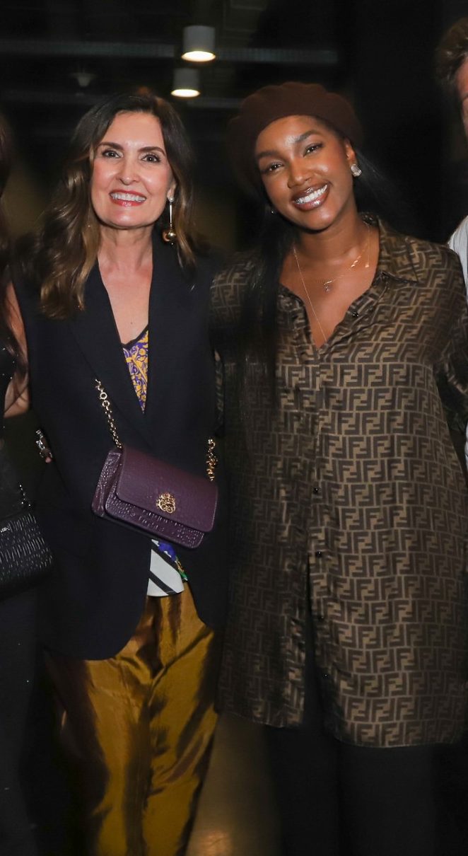 Fátima Bernardes e Iza (Foto: Thiago Mattos/Brazil News)
