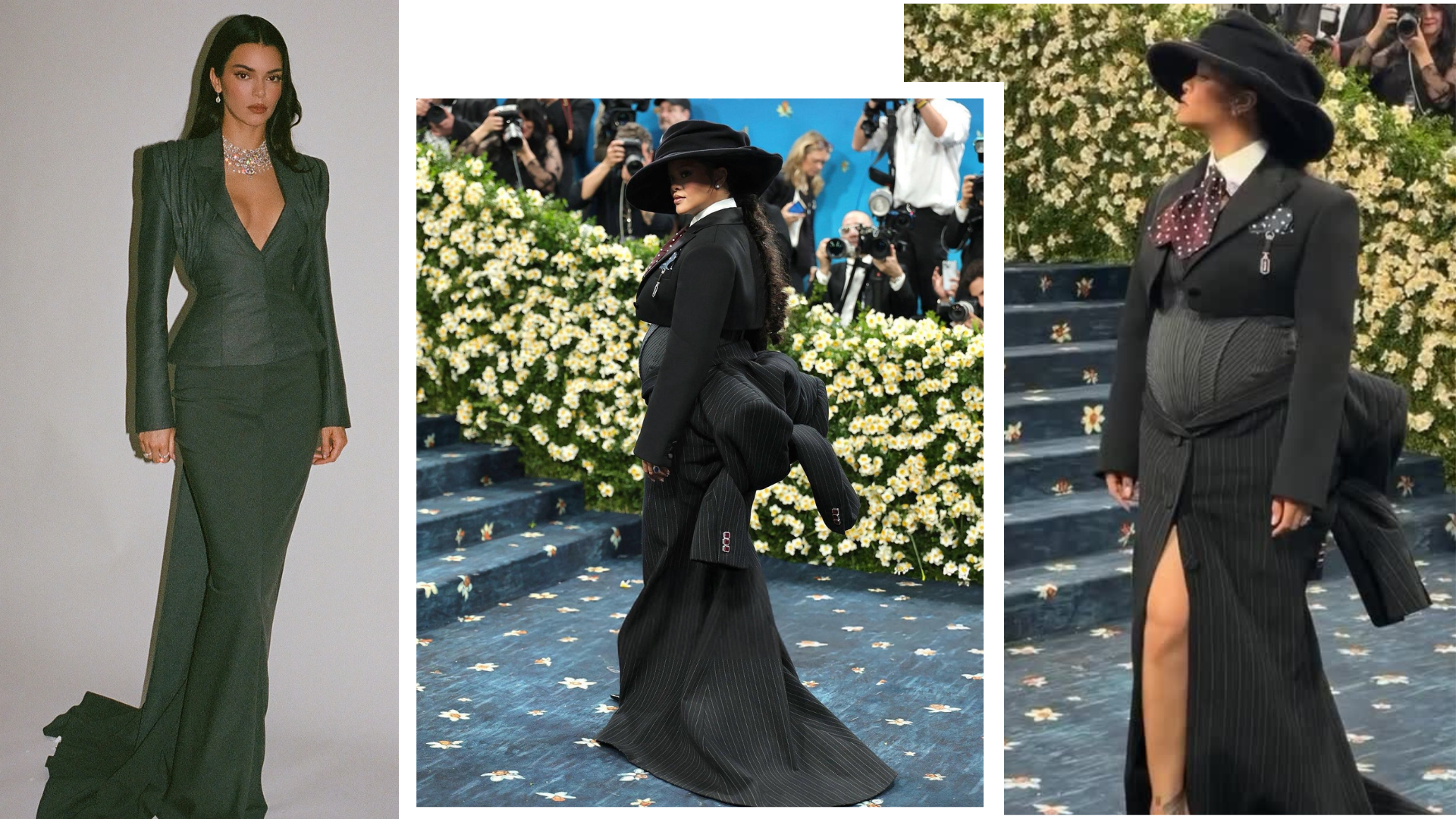 Kendall Jenner e Rihanna (Fotos: Reprodução/Instagram)