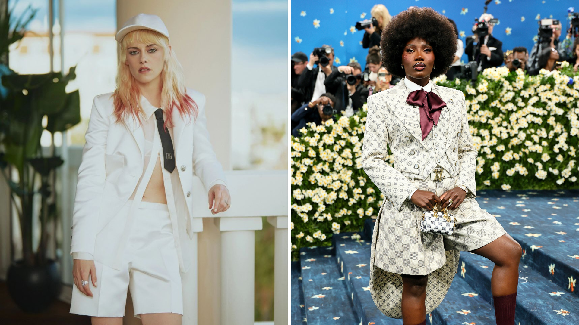 Kristen Stewart e Doechii (Fotos: Reprodução/Instagram/Divulgação/Louis Vuitton)