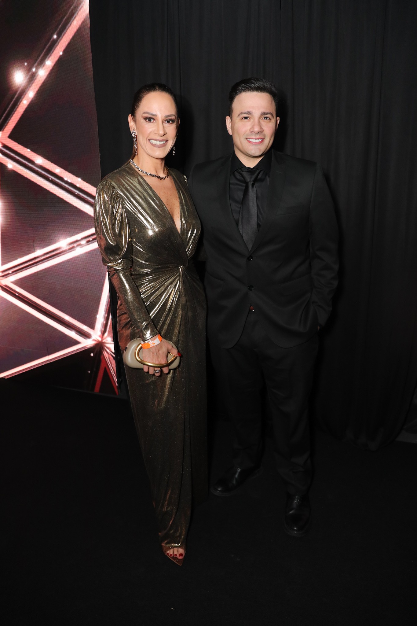 Silvia Abravanel e Gustavo Moura (Foto: Clayton Felizardo/Brazil News)