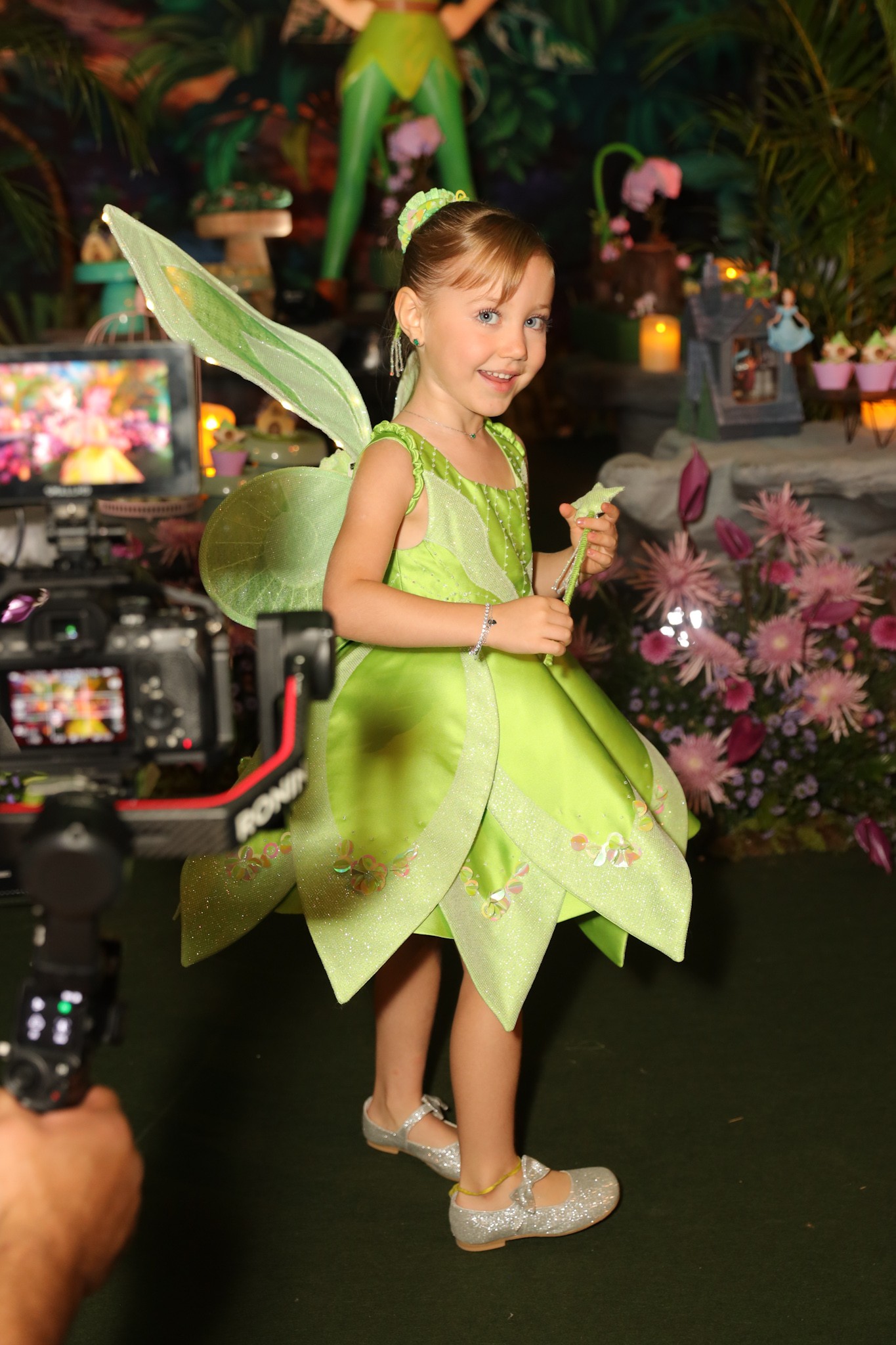 Vicky Justus se vestiu de Fada Sinho para a festa de seus 5 anos (Foto: Andy Santana/Brazil News)