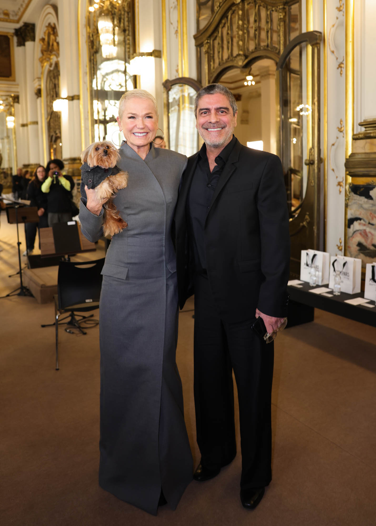 Xuxa e Junno Andrade (Foto: Clayton Felizardo/Brazil News)