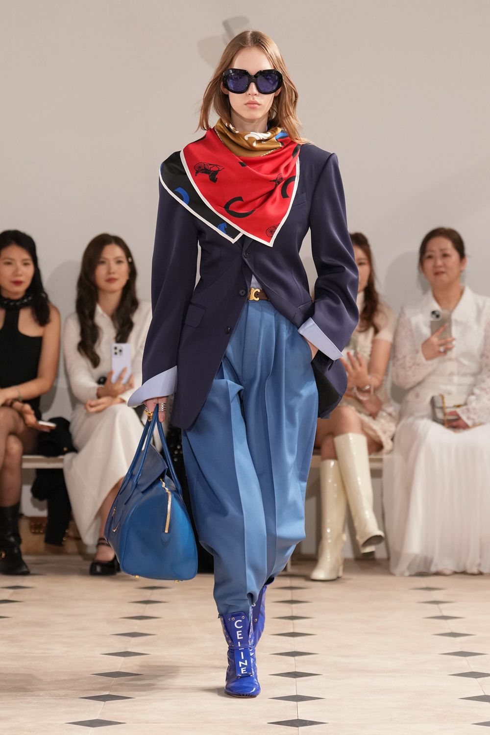Gabriela Nied para Celine (Foto: Divulgação/Way Model)