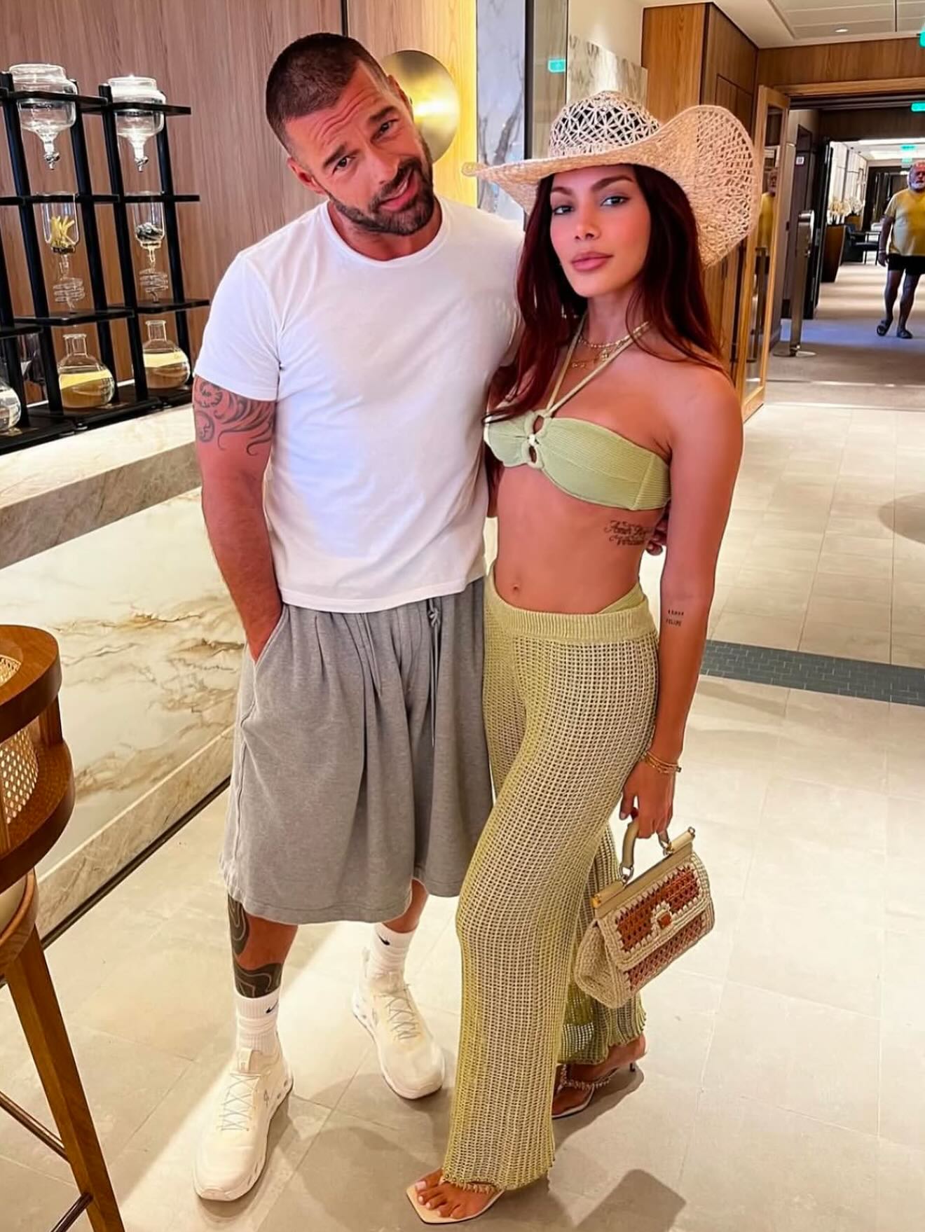 Ricky Martin e Anitta (Foto:Reprodução/Instagram)