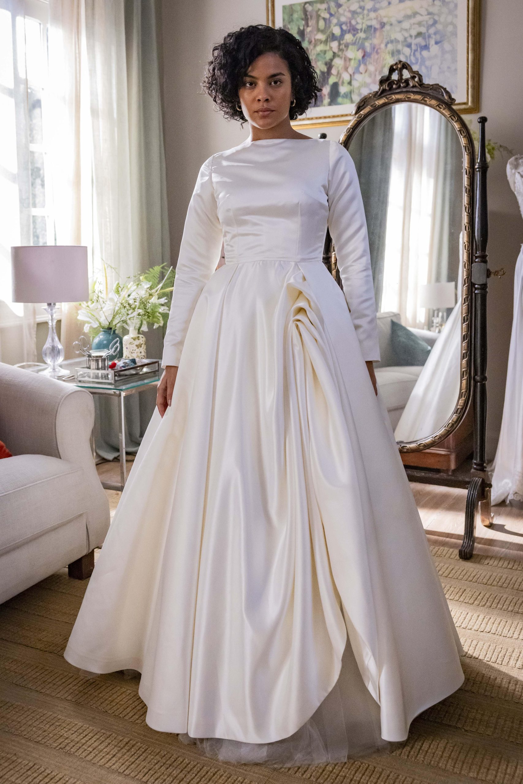 Maria de Fátima de noiva (Foto: TV Globo/Divulgação)