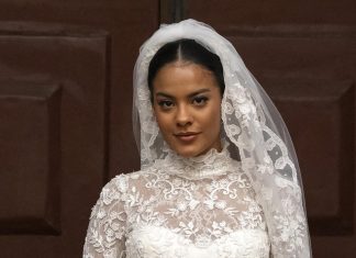 Do rasgado ao de princesa: os 4 vestidos de noiva de Maria de Fátima Maria de Fátima de noiva (Foto: Manoella Mello/TV Globo/Divulgação)