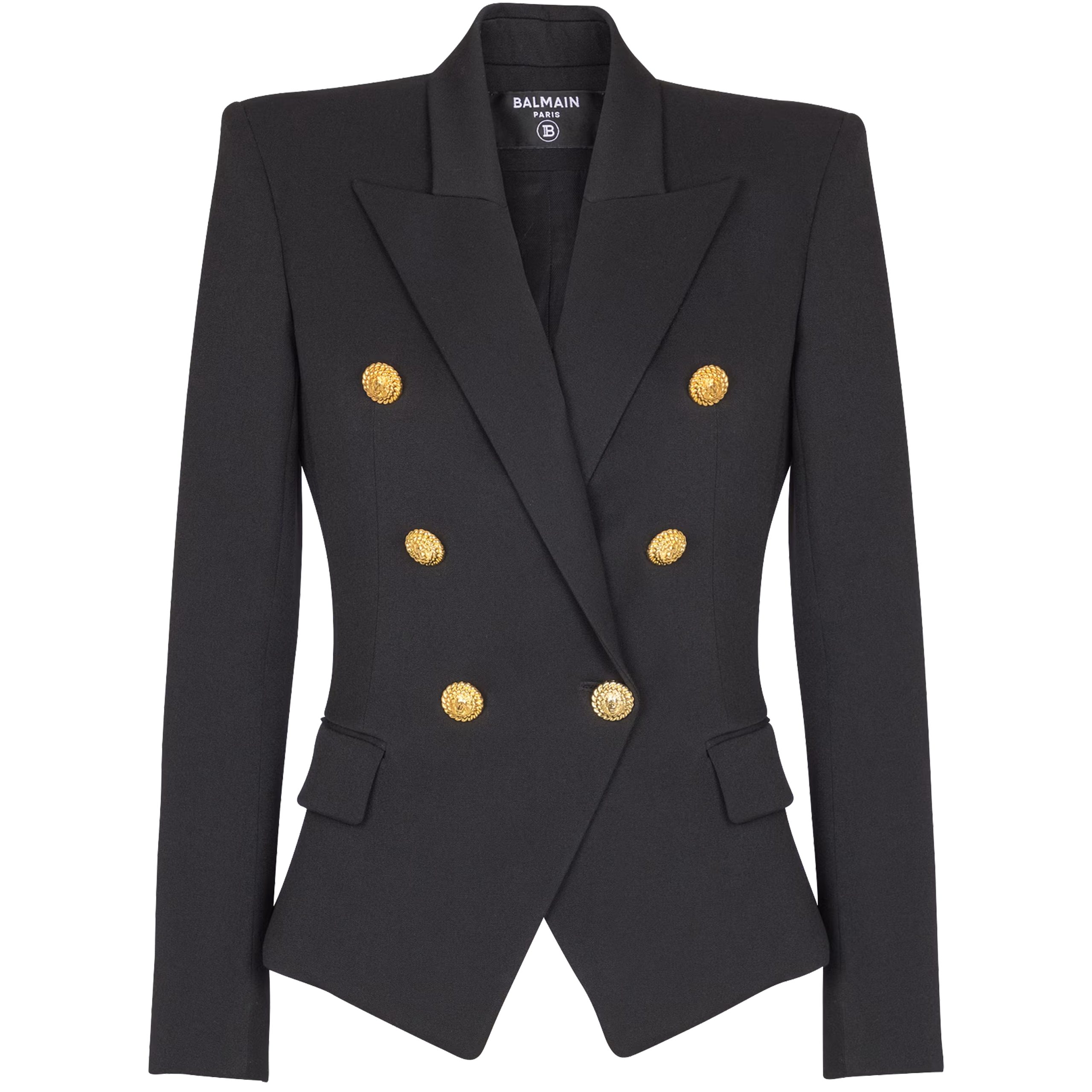 Blazer Balmain usado por Maria de Fátima (Foto: Divulgação)