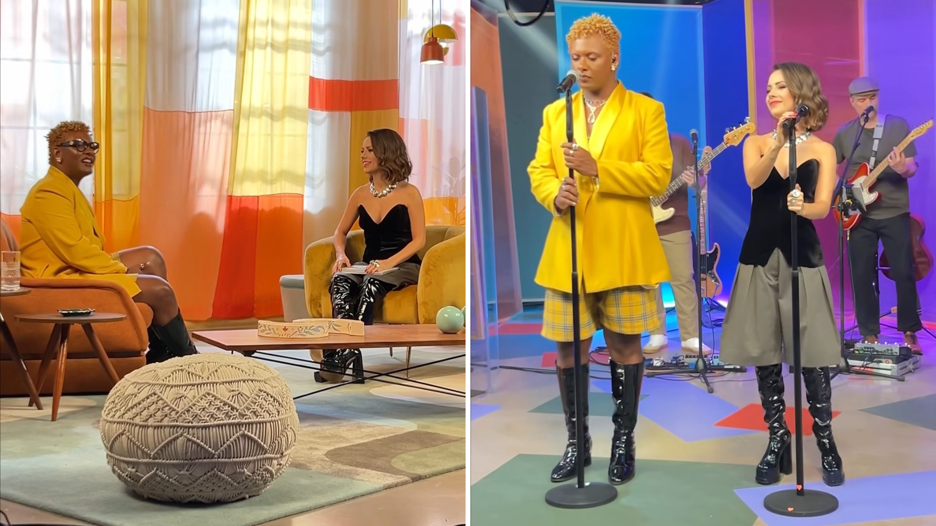 Liniker e Sandy (foto: @sandyoficial/Instagram/Reprodução)