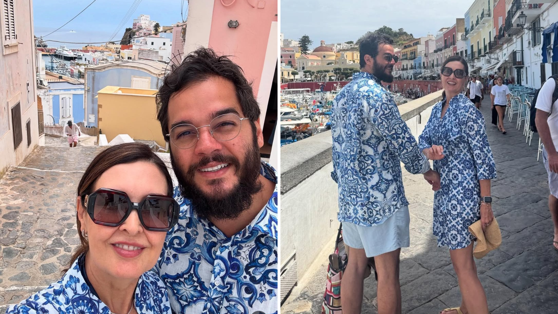 Fátima Bernardes e Túlio Gadêlha (Foto: @fatimabernardes/Instagram/Reprodução)