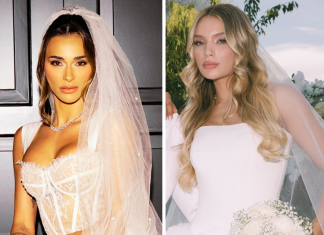 Casamento: os vestidos de noiva das mulheres de Endrick e Militão Tainá Castro e Gabriely Pessoa (Foto: Gabriel Queiroz/Divulgação/Reprodução/Instaram)