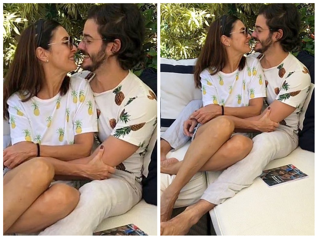 Túlio Gadelha e Fátima Bernardes (Foto: Reprodução/Instagram/@fatimabernardes)