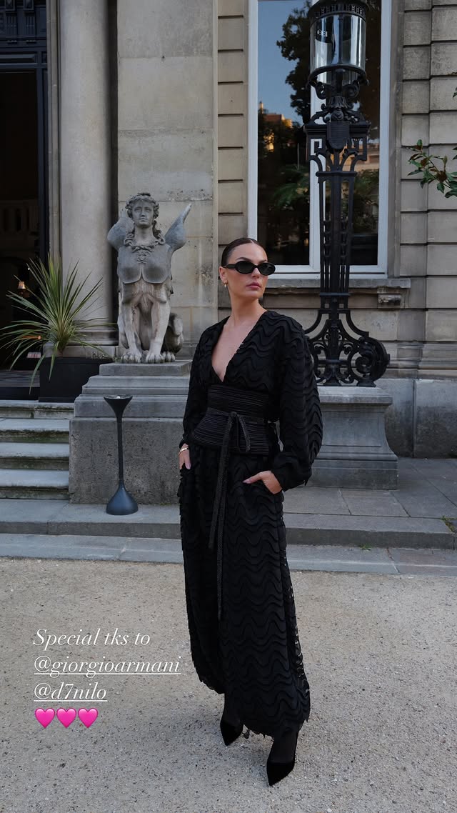 Isis Valverde para Armani Privé (Foto: Reprodução/Instagram)