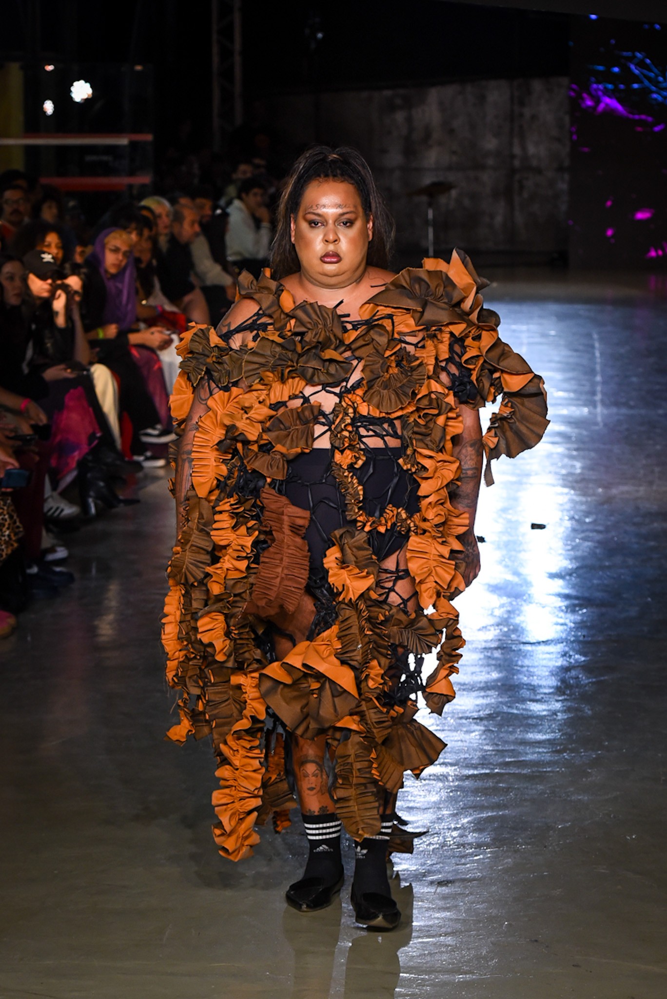 Jup do Bairro no desfile do Studio Ellias Kaleb (Foto: Andy Santana/Brazil News)
