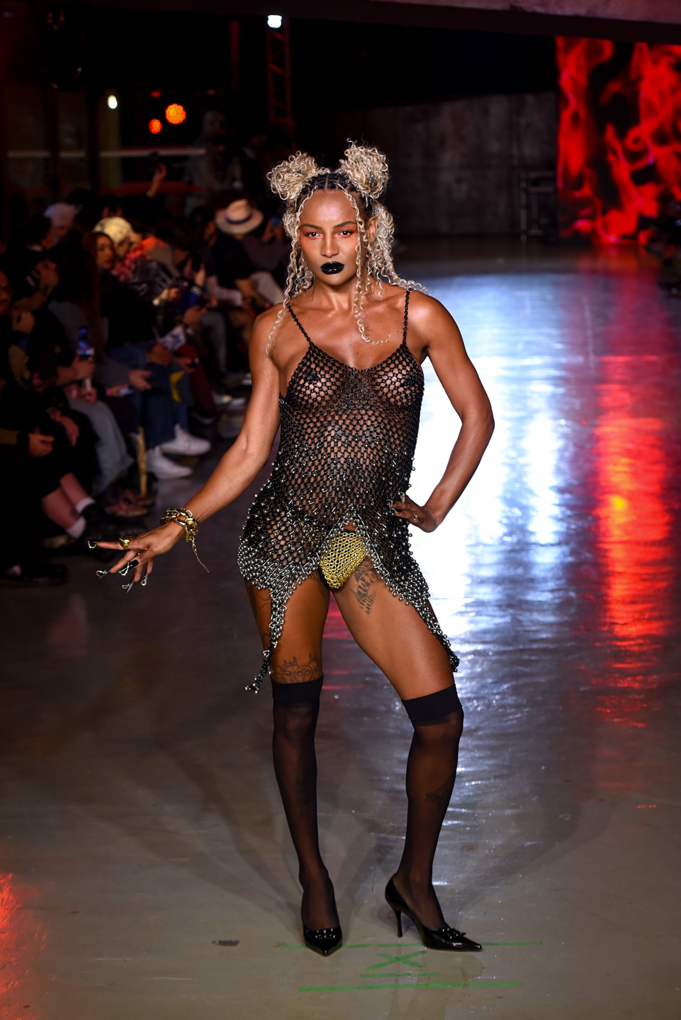 Kiara Felippe no desfile de Filipe Freire (Foto: Andy Santana/Brazil News)