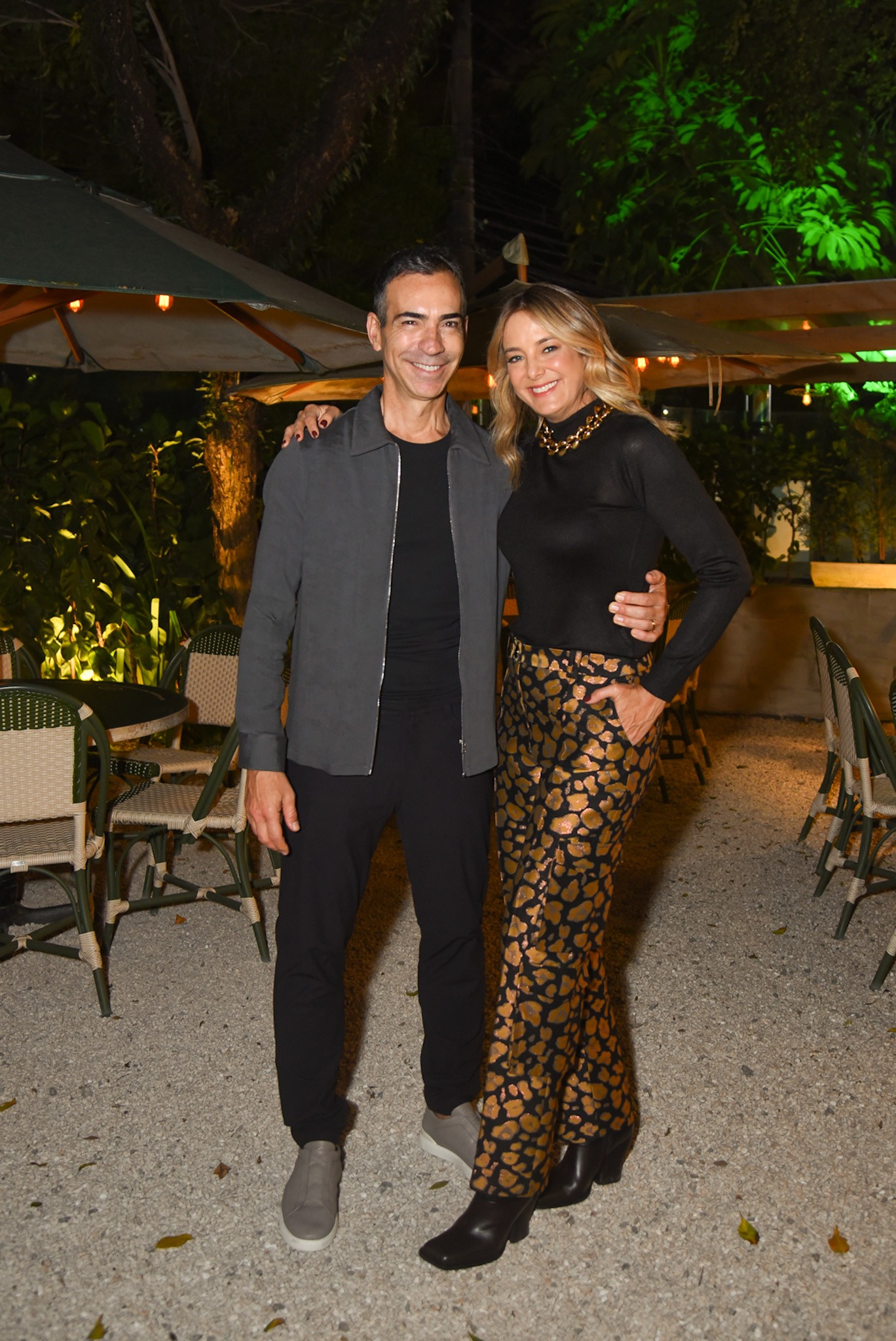 Cesar Tralli e Tici Pinheiro (Foto Andy Santana/Brazil News)