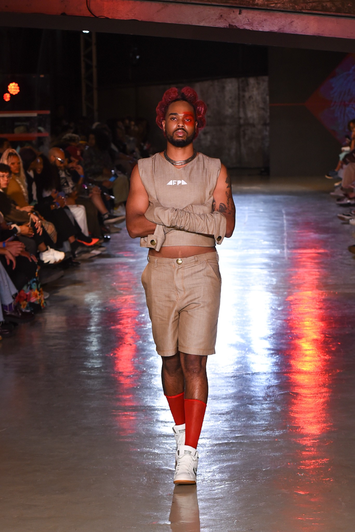 Desfile da AfroPerifa (Foto: Andy Santana/Brazil News)