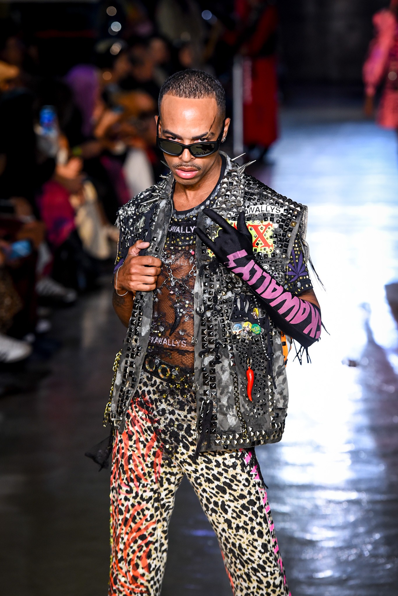Desfile da Fkawallyspunkculture (Foto: Andy Santana/Brazil News)