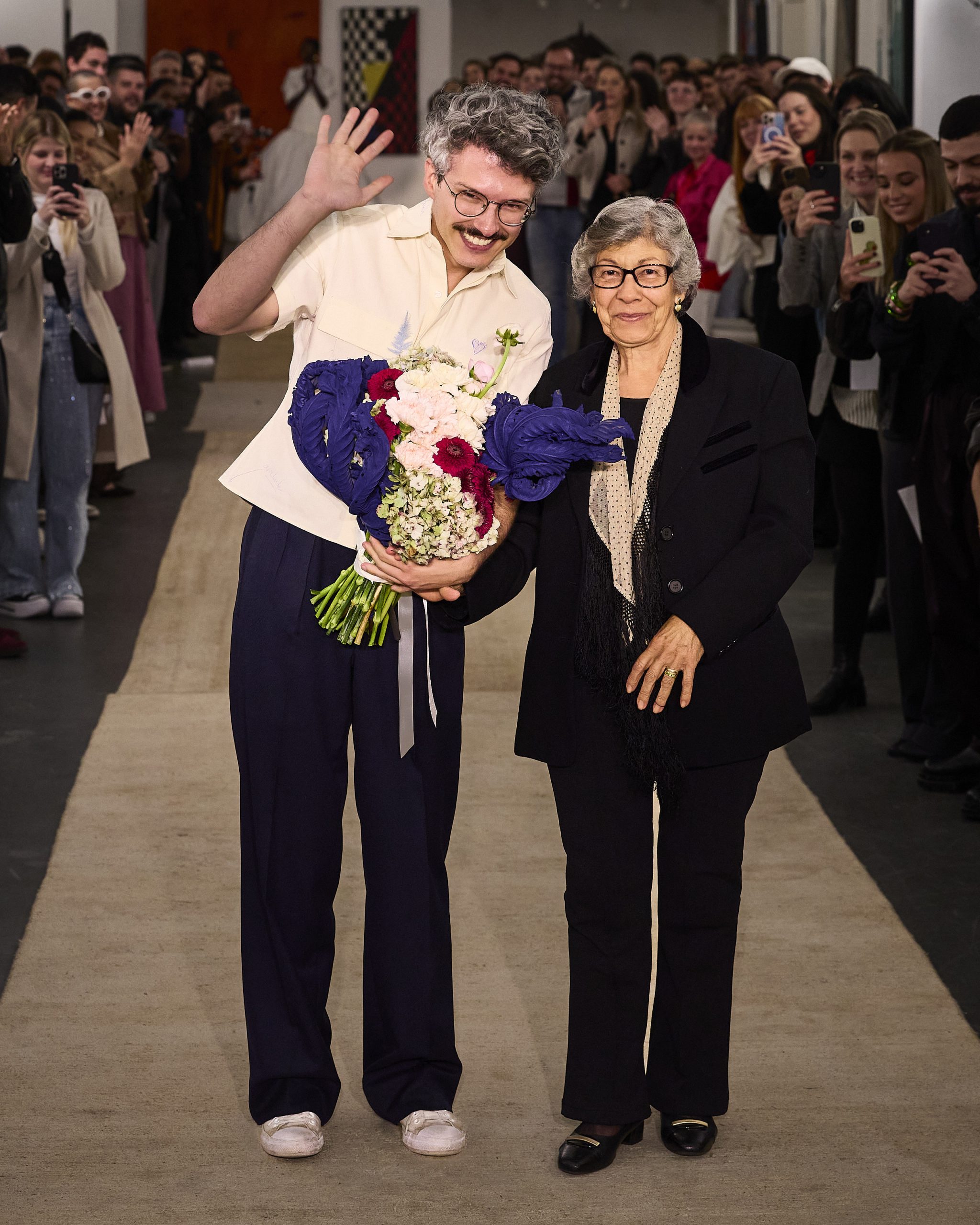 Augusto Paz e Tia Cleusa (Foto: Zé Takahashi/Divulgação)