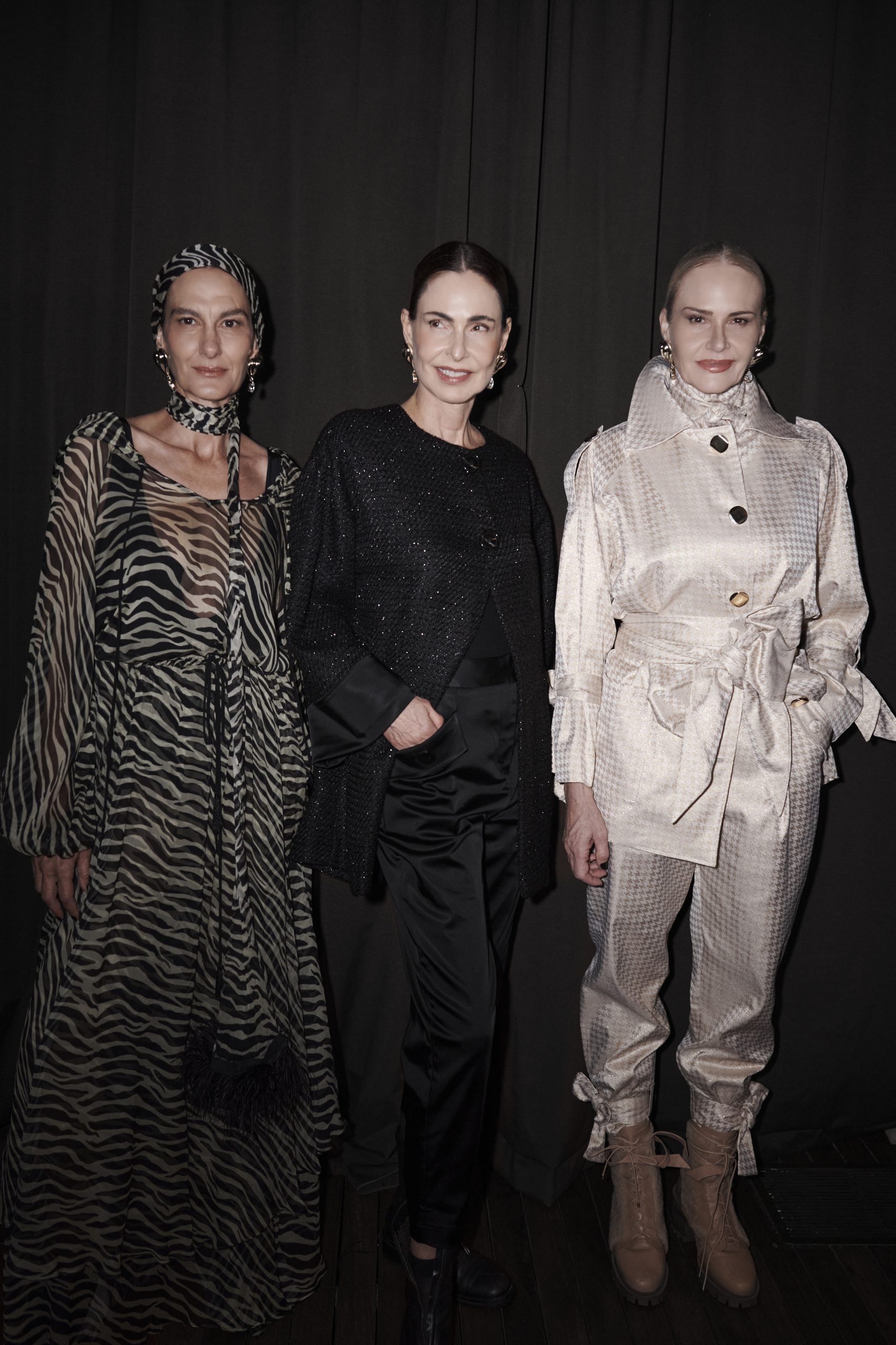 Alessandra Berriel, Silvia Pfeifer e Claudia Liz (Foto: Gustavo Ipolito/Divulgação)