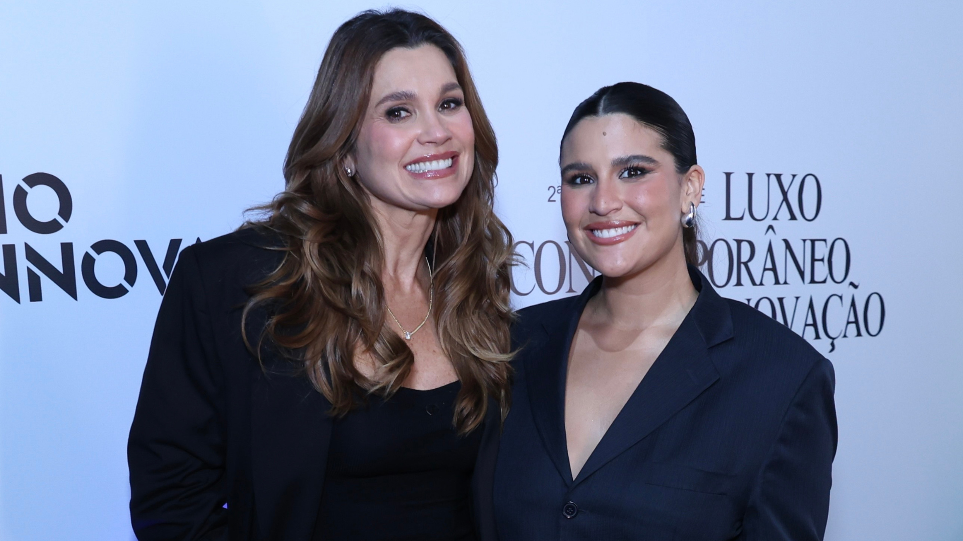 Flávia Alessandra e Giulia Costa (Foto: Roberto Filho/Brazil News)