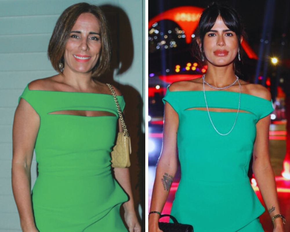 Gloria Pires e Anttónia (Fotos: Reprodução/Brazil News)