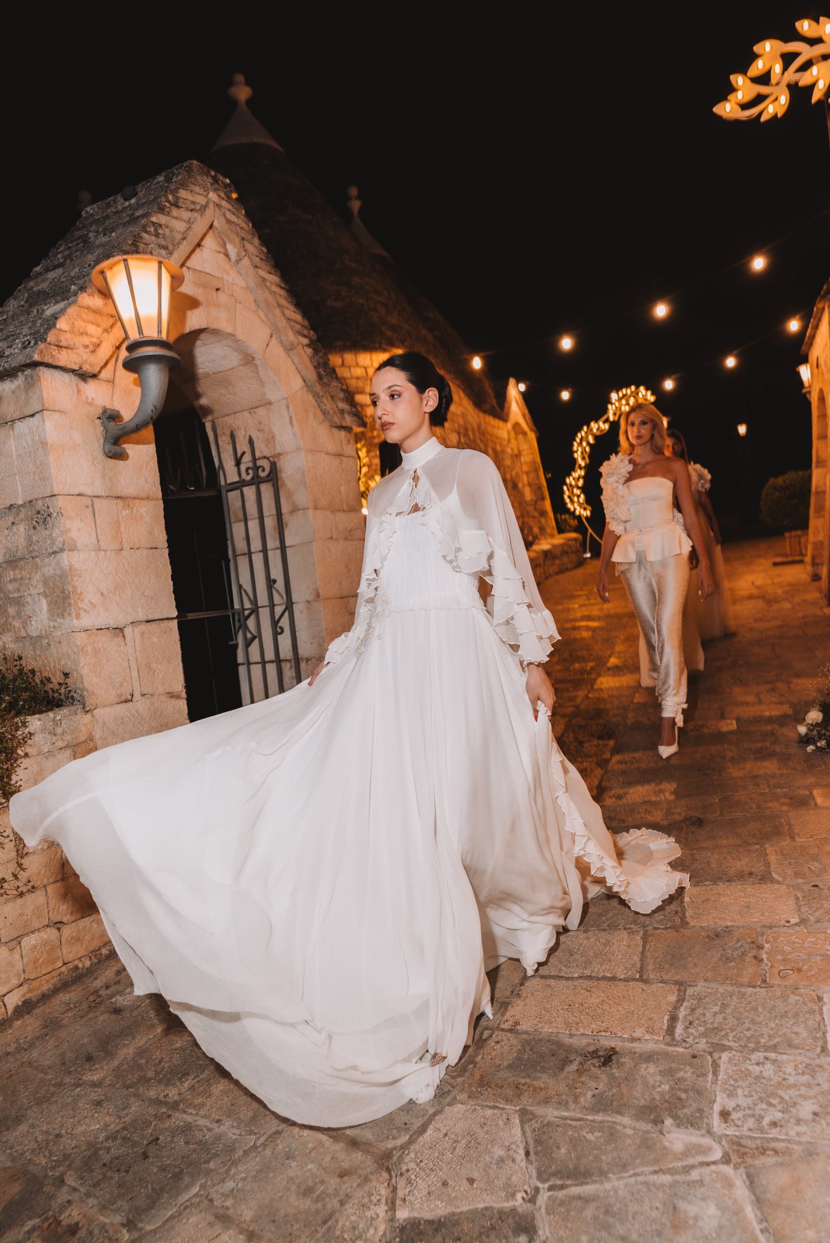 Desfile da grife de noivas Atelieria (Foto: Divulgação)