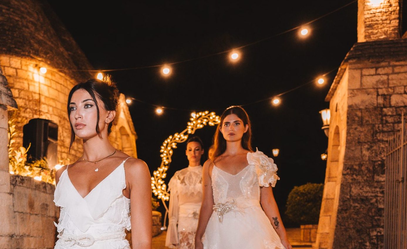 Desfile da grife de noivas Atelieria (Foto: Divulgação)