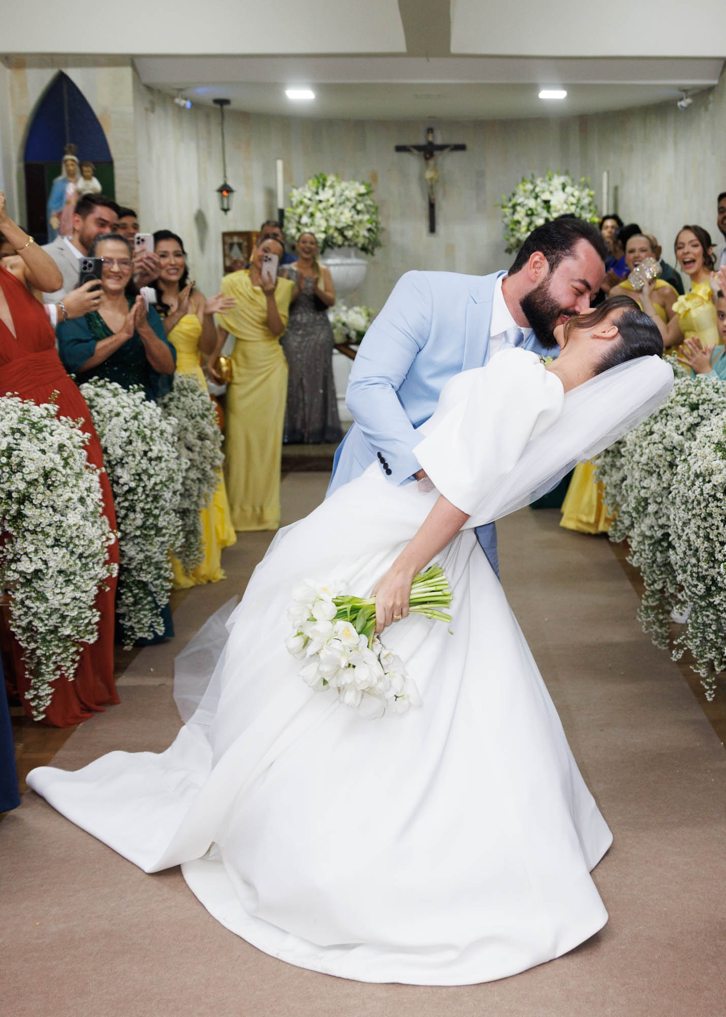 Marcos César e Milena Teodoro (Foto: Brazil News)