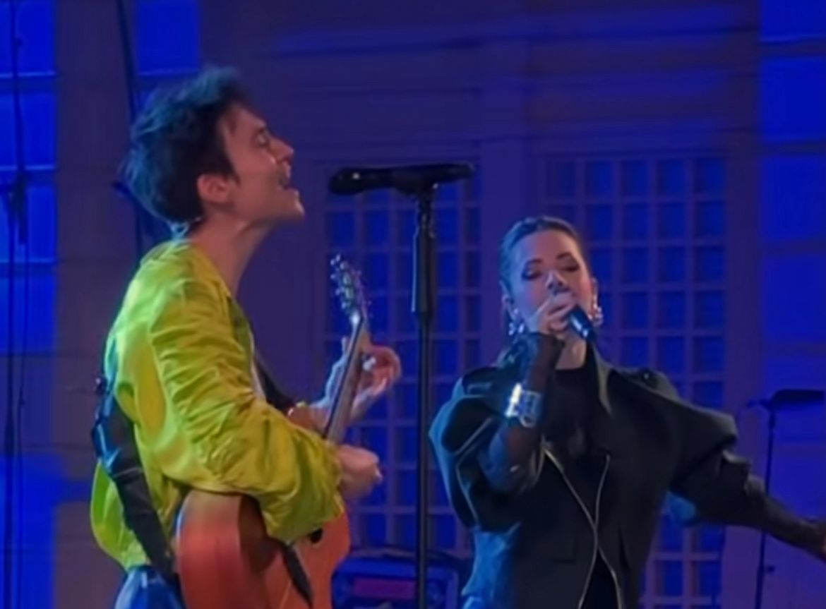 Sandy e Jacob Collier (Foto: Reprodução)