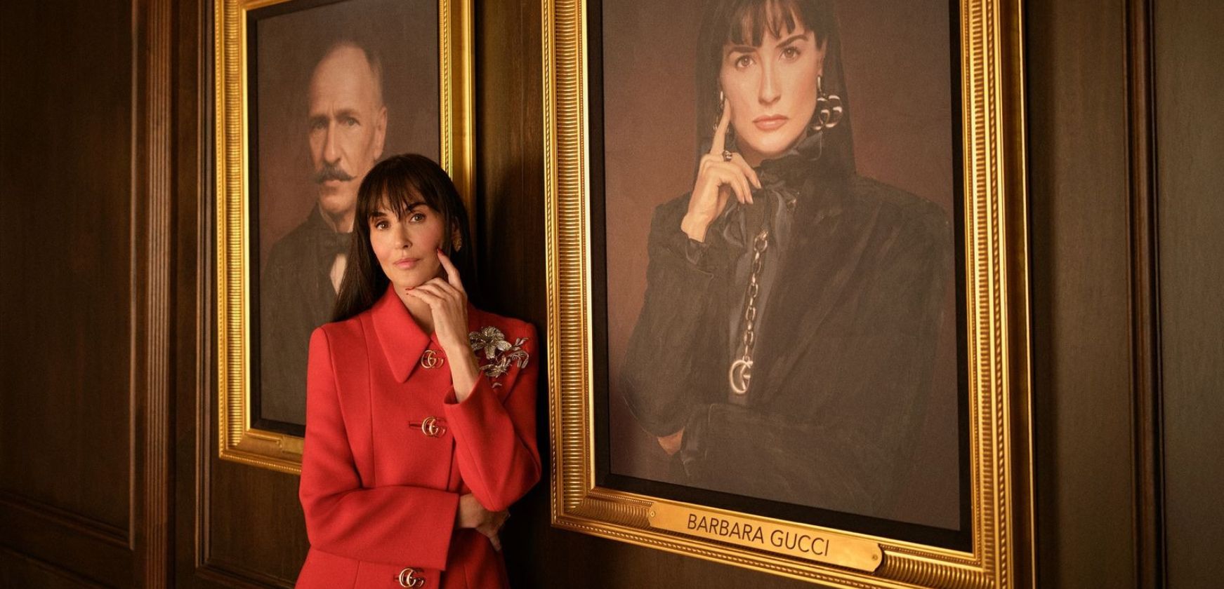Demi Moore de Gucci (Foto: Reprodução/Instagram)
