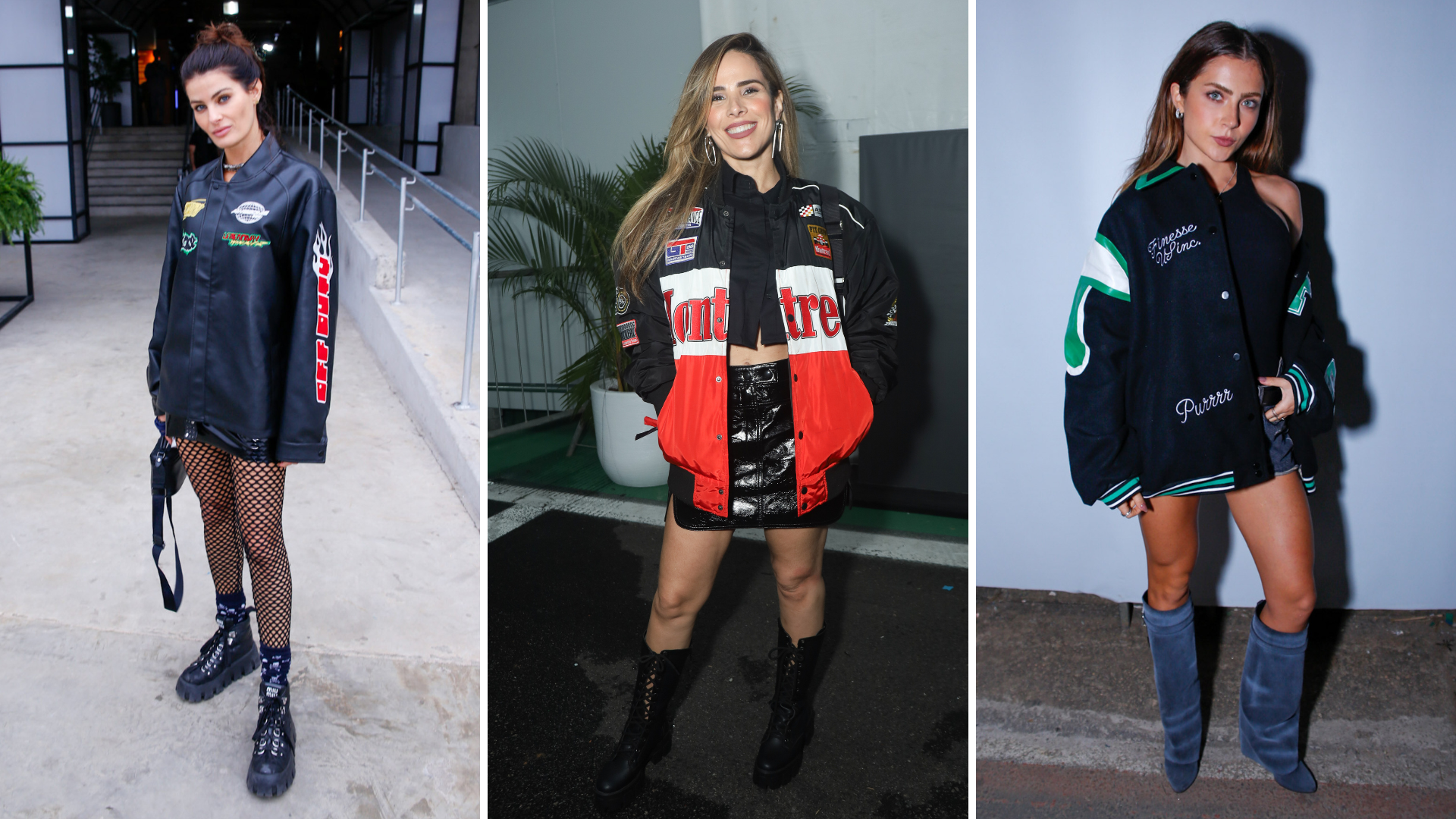 Isabeli Fontana, Wanessa Camargo e Jade Picon no The Town (Foto: Brazil News)