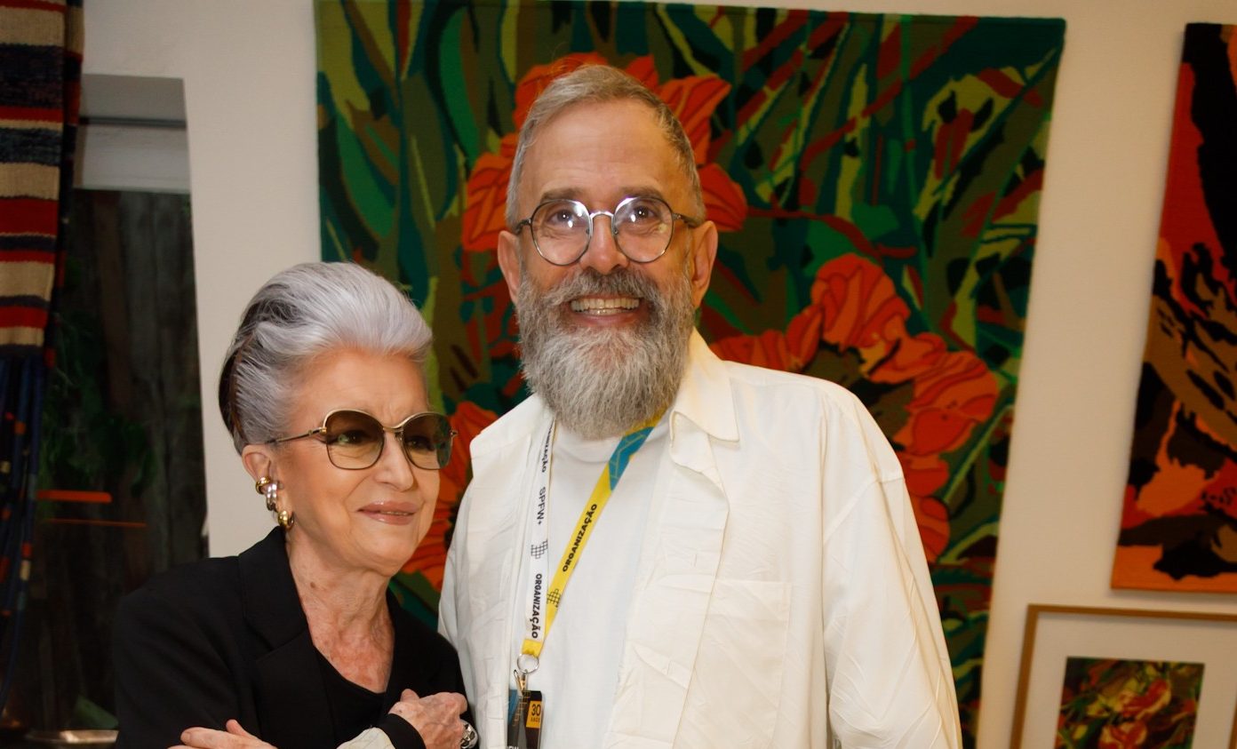 Costanza Pascolato e Paulo Borges (Foto: Agência Brazil News)