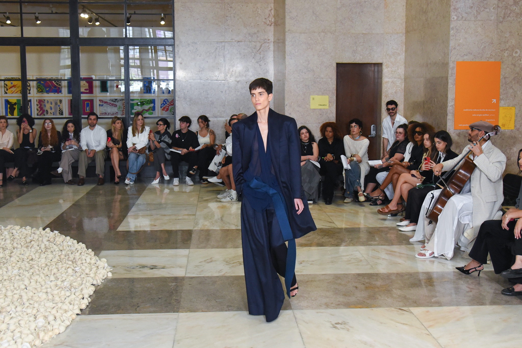 Desfile de João Pimenta no SPFW (Foto: Andy Santana/Brazil News)