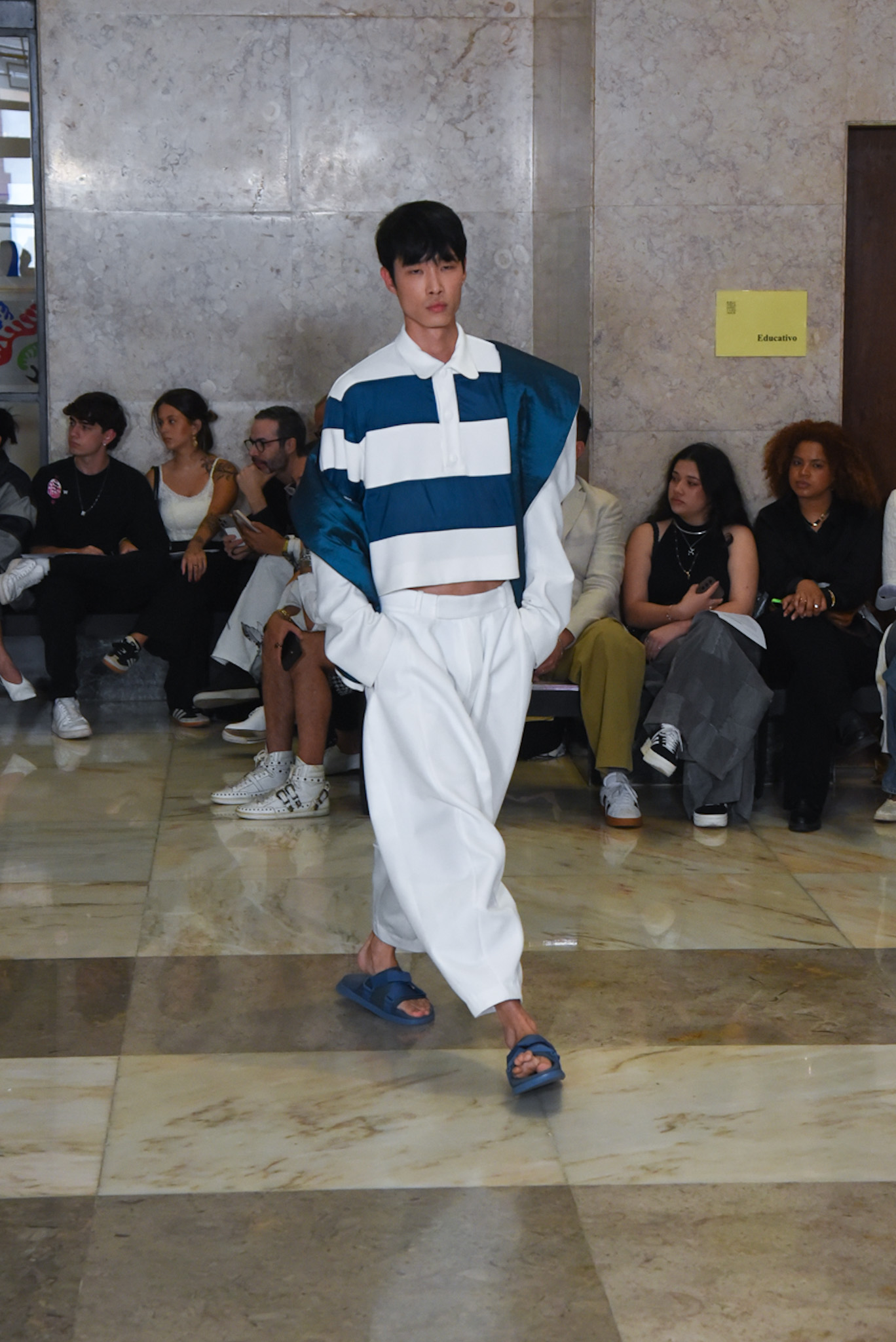Desfile de João Pimenta no SPFW (Foto: Andy Santana/Brazil News)