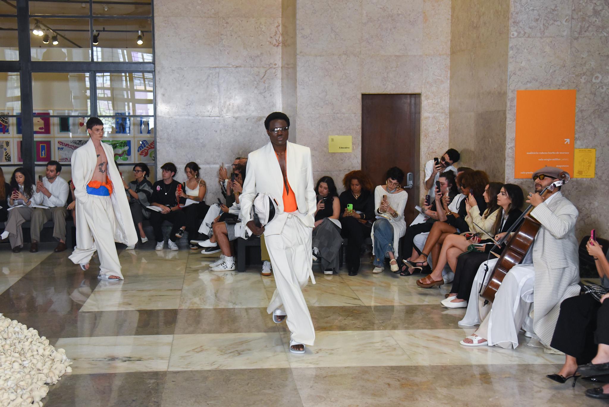 Desfile de João Pimenta no SPFW (Foto: Andy Santana/Brazil News)